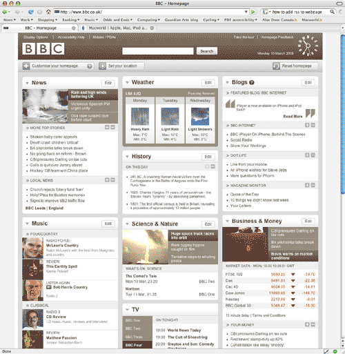 Remove new BBC homepage feature box
