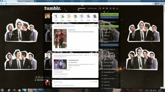 Panic! At The Disco (for Tumblr dashboard)