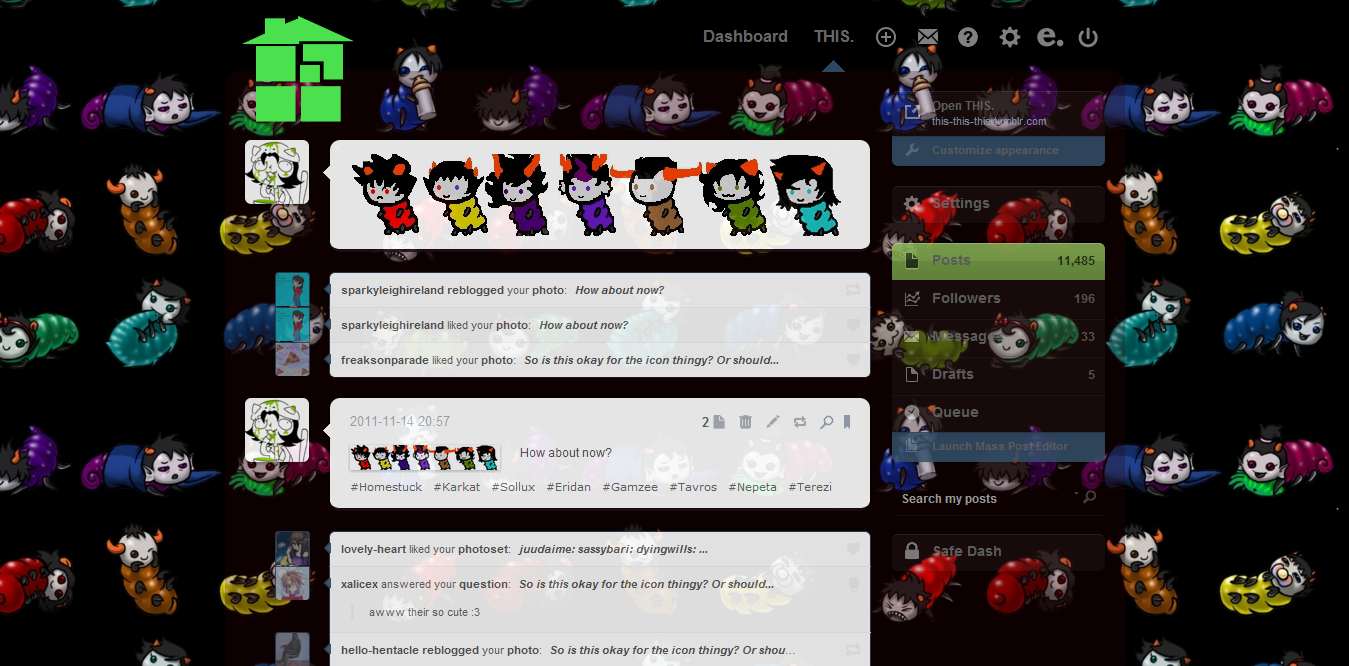 Homestuck Wrigglers