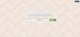 Lace Flowers Login Page