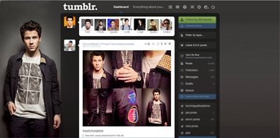 Nick Jonas Dash Theme