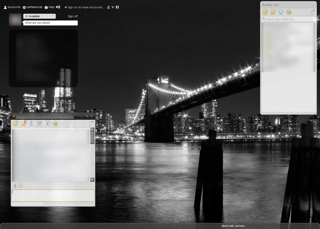 Meebo - Background and Tweaks