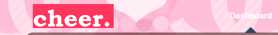cheer. tumblr logo