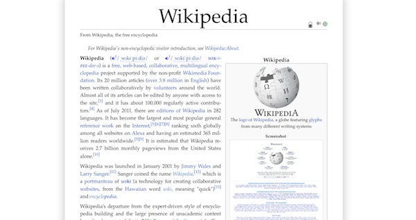 Wikipedia (readable, hyphenation)