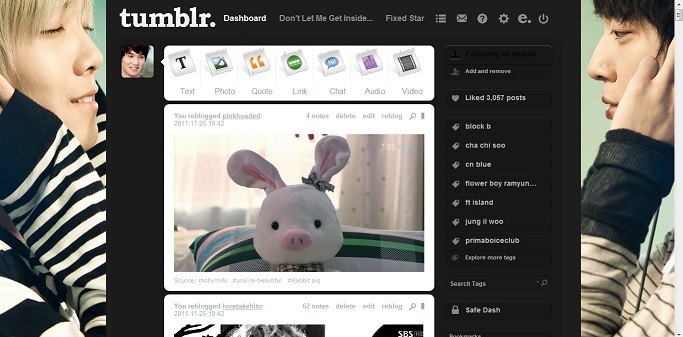 You're Beautiful Kdrama Dashboard Theme