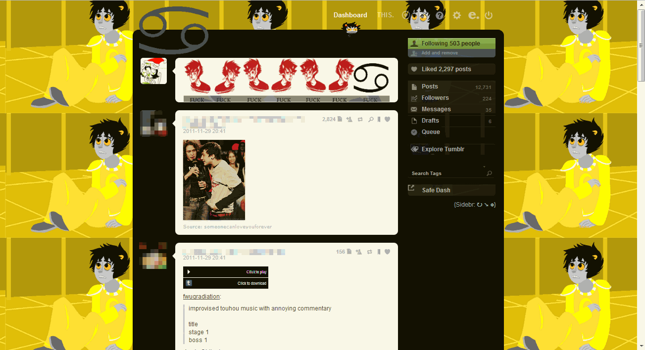 Karkat Dash Theme