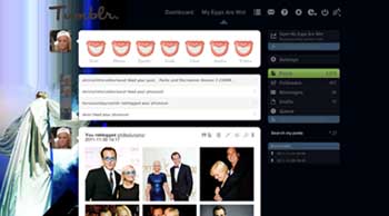 French and Saunders tumblr theme