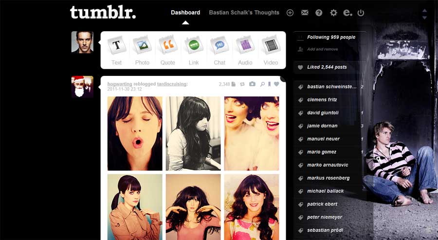 Tumblr - Tobias Schweinsteiger (Black 04 - Jeans)