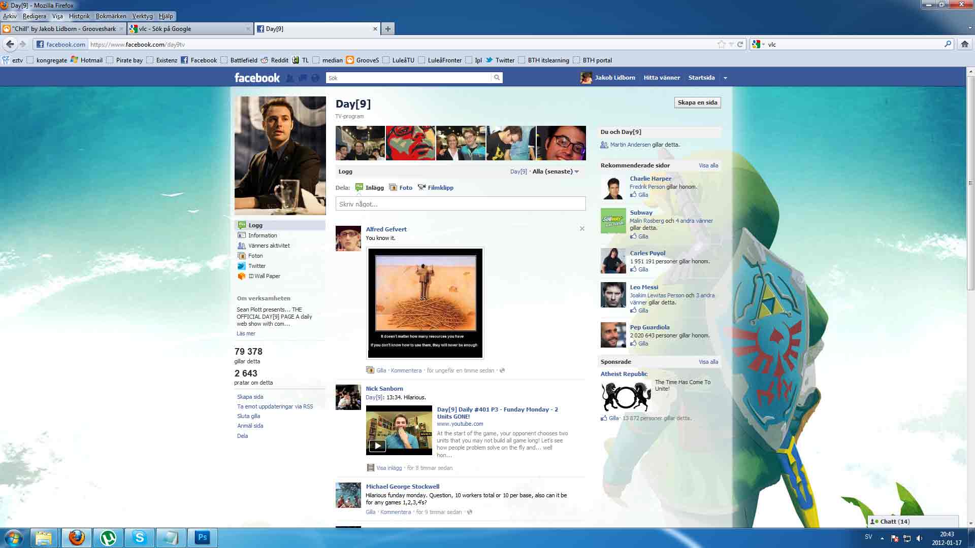 Rework of Facebook by lidborn