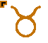 Tavros Taurus Sign Dashboard Cursor