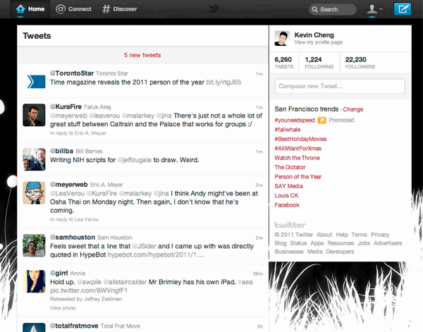 Condensed #newnewtwitter