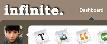 infinite - Tumblr Logo