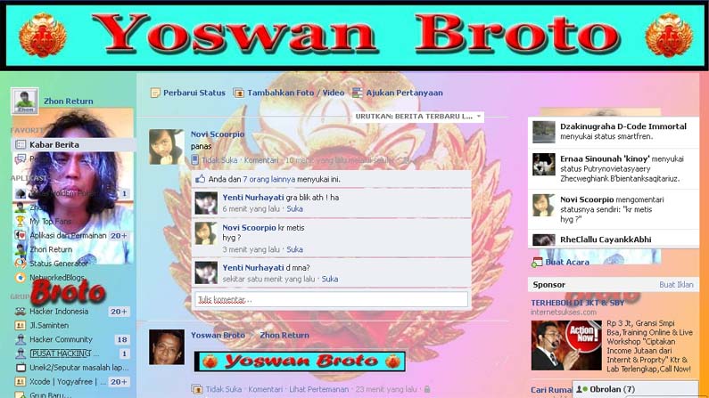 Facebook - YHS Broto Theme for Facebook