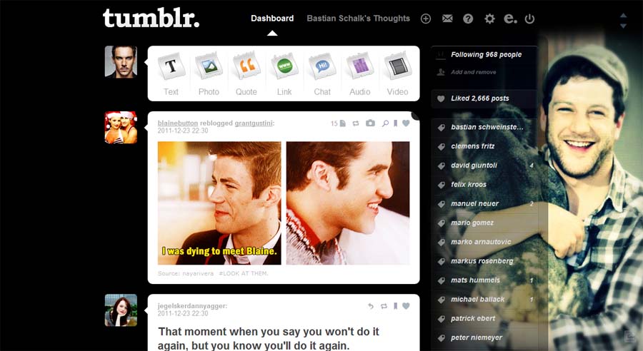 Tumblr - Matt Cardle (Black 01 - Koala)