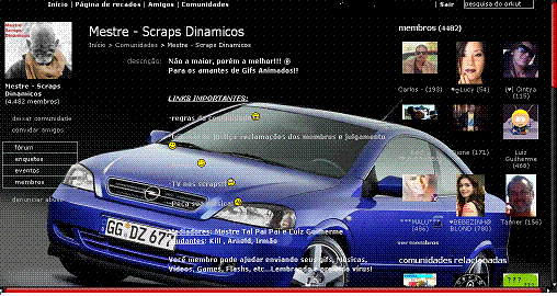 Blue car Style KUT