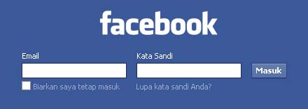 Facebook - Minimalis Login...!