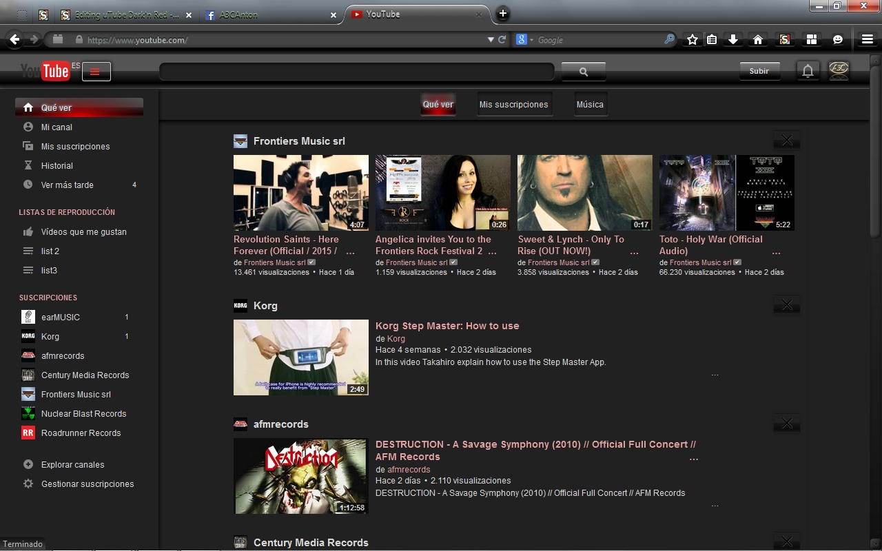 uTube Dark'N Red by a3cAnton 2K15