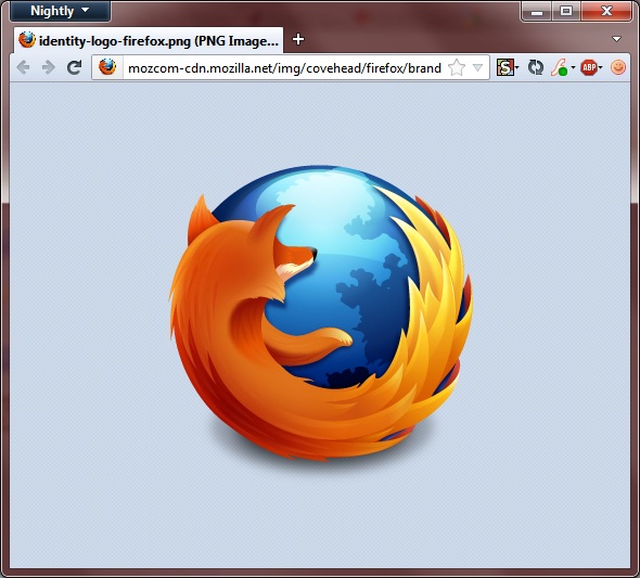 Firefox 11 + Change image view background