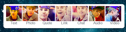 Justin Bieber - Tumblr Dashboard Icons