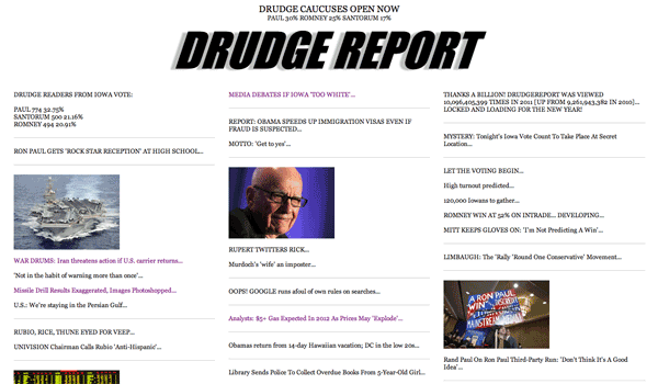 Drudge Report Zen