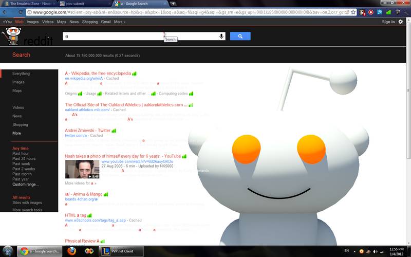 Google reddit style