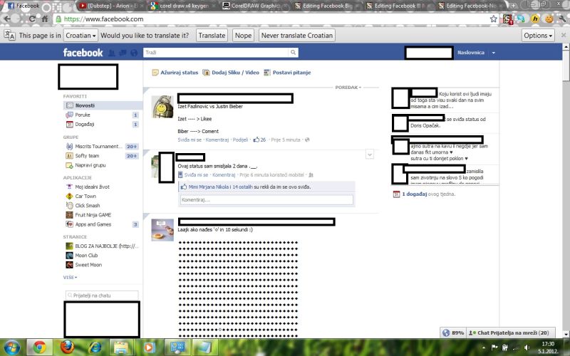 Facebook-No ADS !!! 2012 !!!