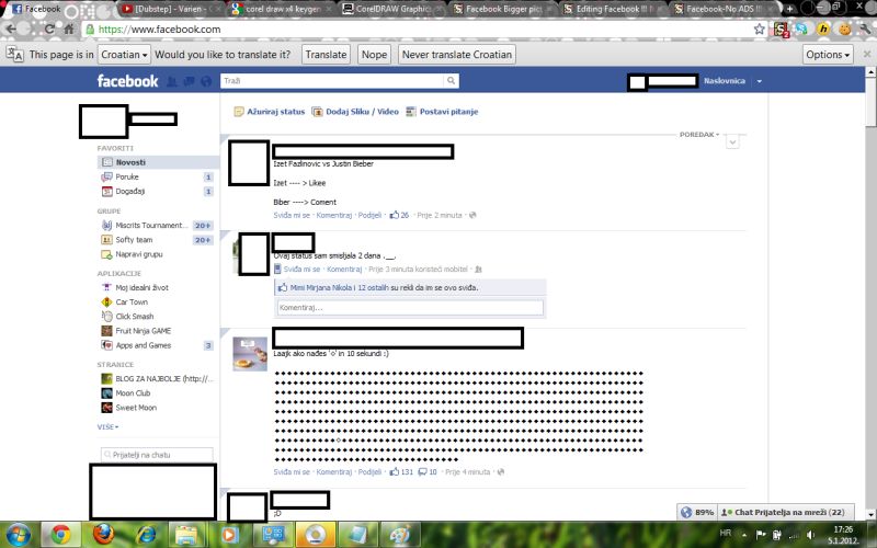 Facebook !!! No !!! ADS !!! 2012 !! (NEW)