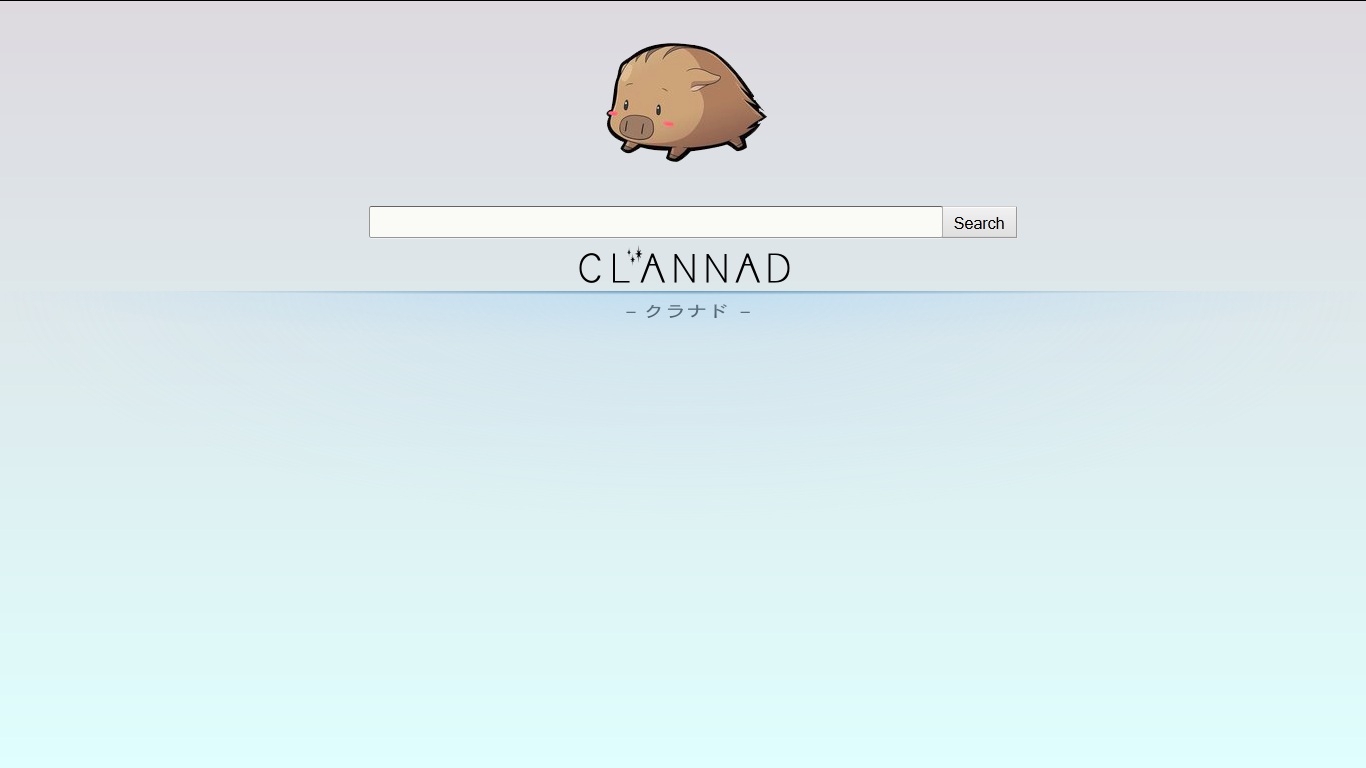 Firefox Home Start Page - Clannad Theme