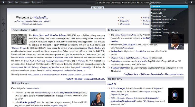 Wikipedia Tribute