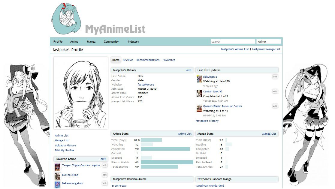 MyAnimeList.net :: Miku@Luka vocaloids theme