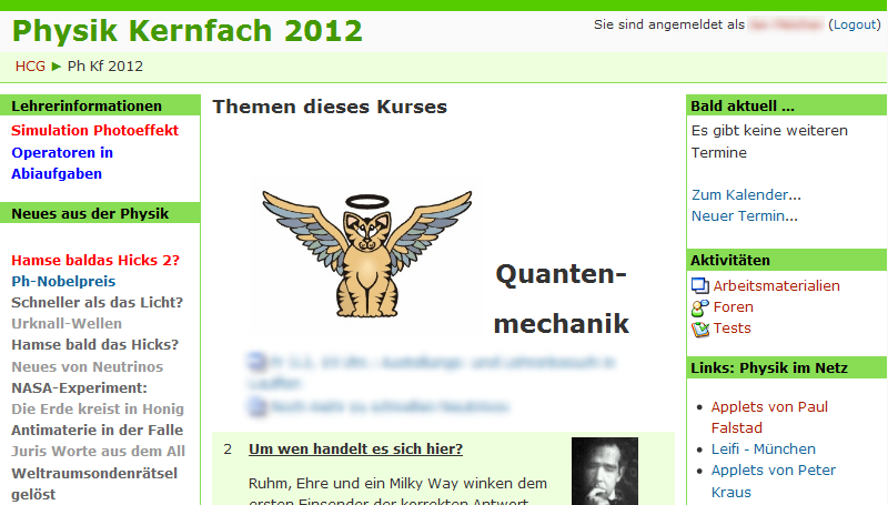 HCG Beilstein: Moodle