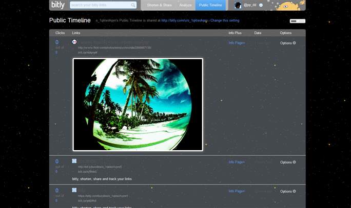 bit.ly - a Stars Theme