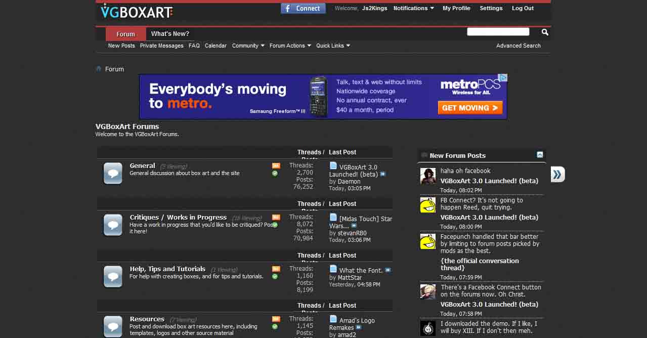VGBoxArt 3.0 Theme (for Chrome)
