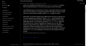Google Reader - Easy To Read, Dark Edition