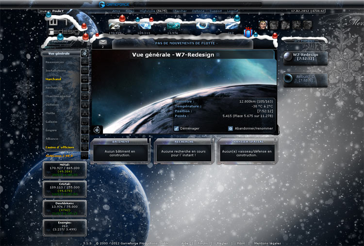 W7 Redesign Noël Officiel