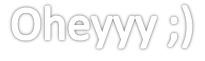 Oheyyy ;) Tumblr logo