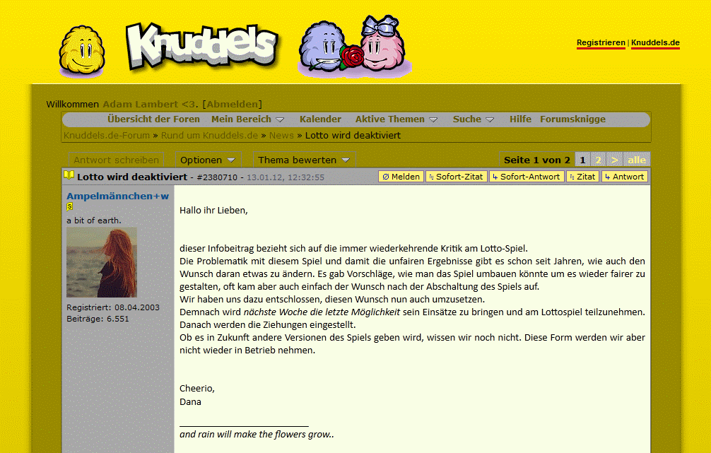 Knuddels-Forum – Black & Yellow 1.6.7