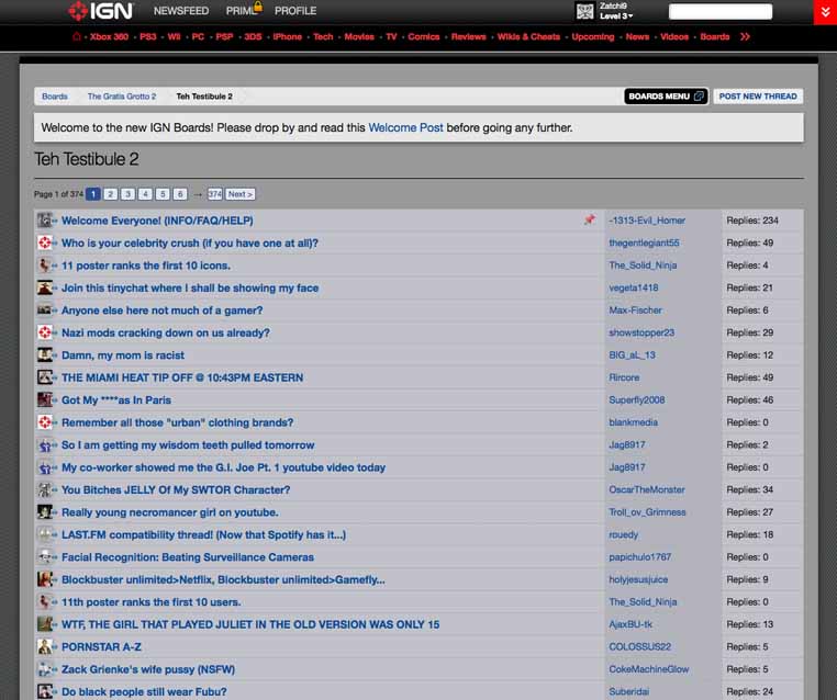 IGN boards Classic Theme fixes