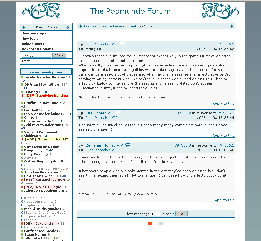 Popmundo - Forumfix