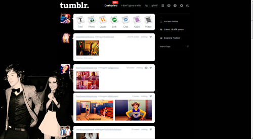 Charry dashboard