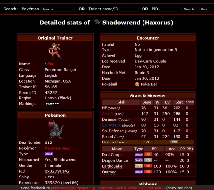 Pokécheck BloodRed (DARK)