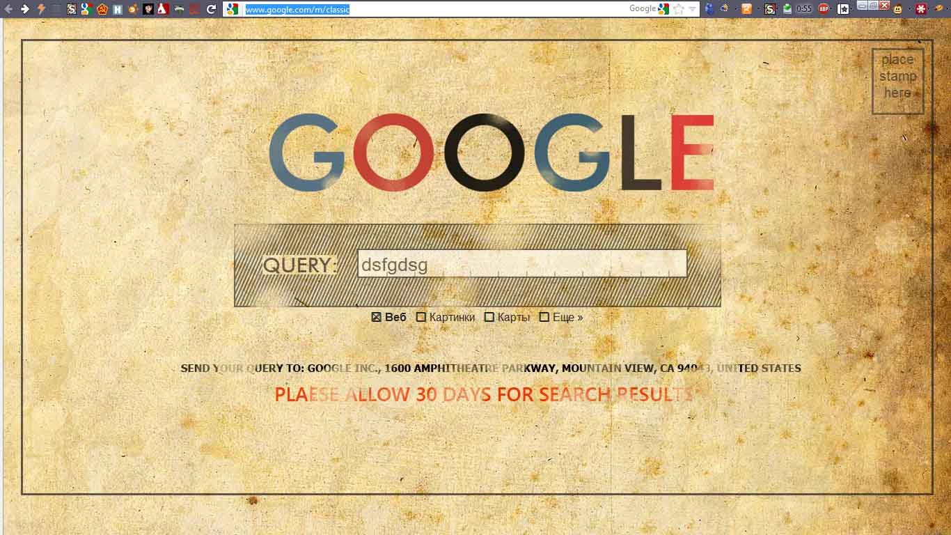 google classic (fallout)