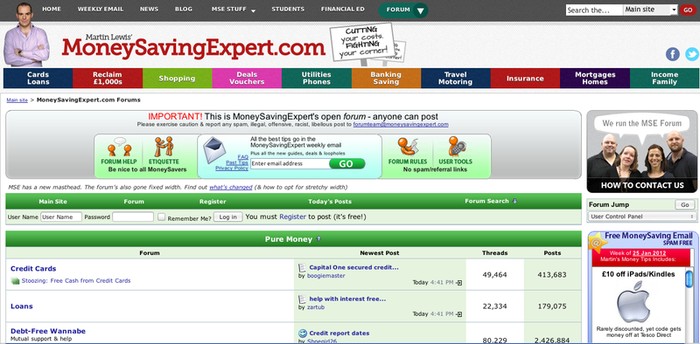 moneysavingexpert.com forums - max width