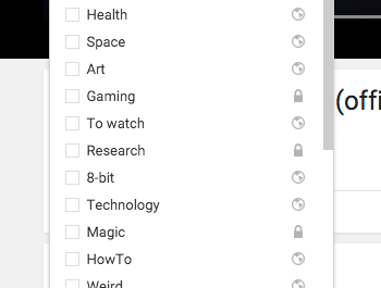 Youtube - looong favorite list (2016-edition)