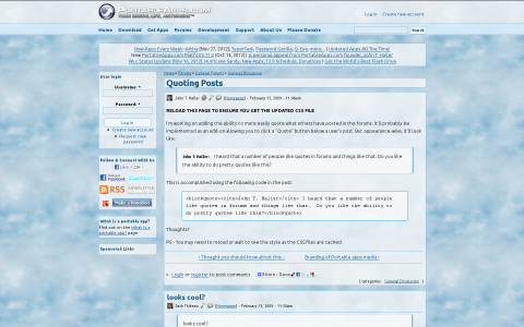 PortableApps.com - Bright, blue, sky