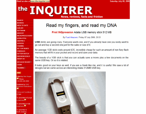 TheInquirer.net - adblocked & tweaked