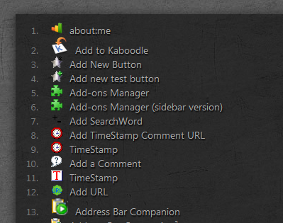 Custom Buttons database - local and Bobby's site