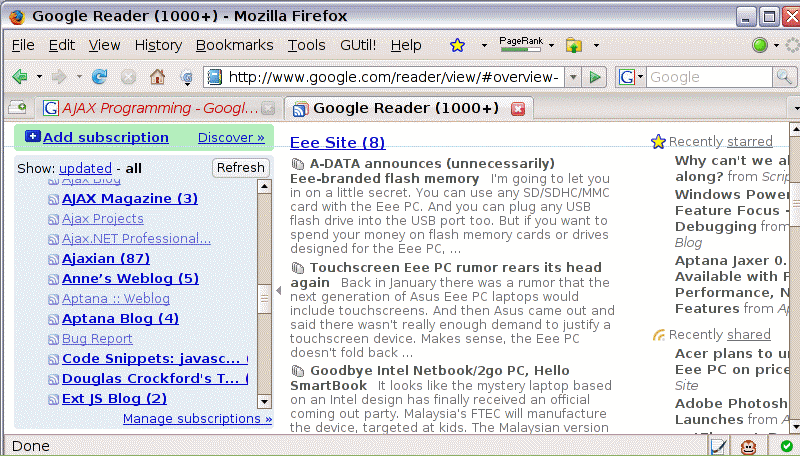 google for eee