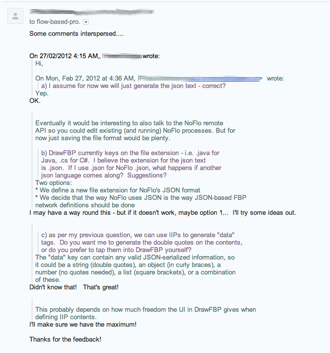 Gmail quote colors and font sizes