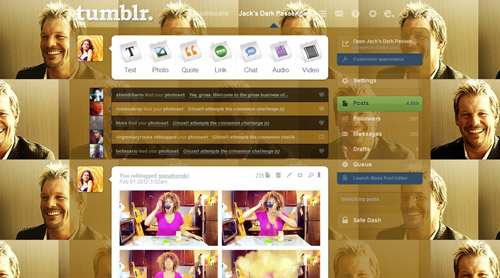 Chris Jericho Tumblr Dash Theme 2